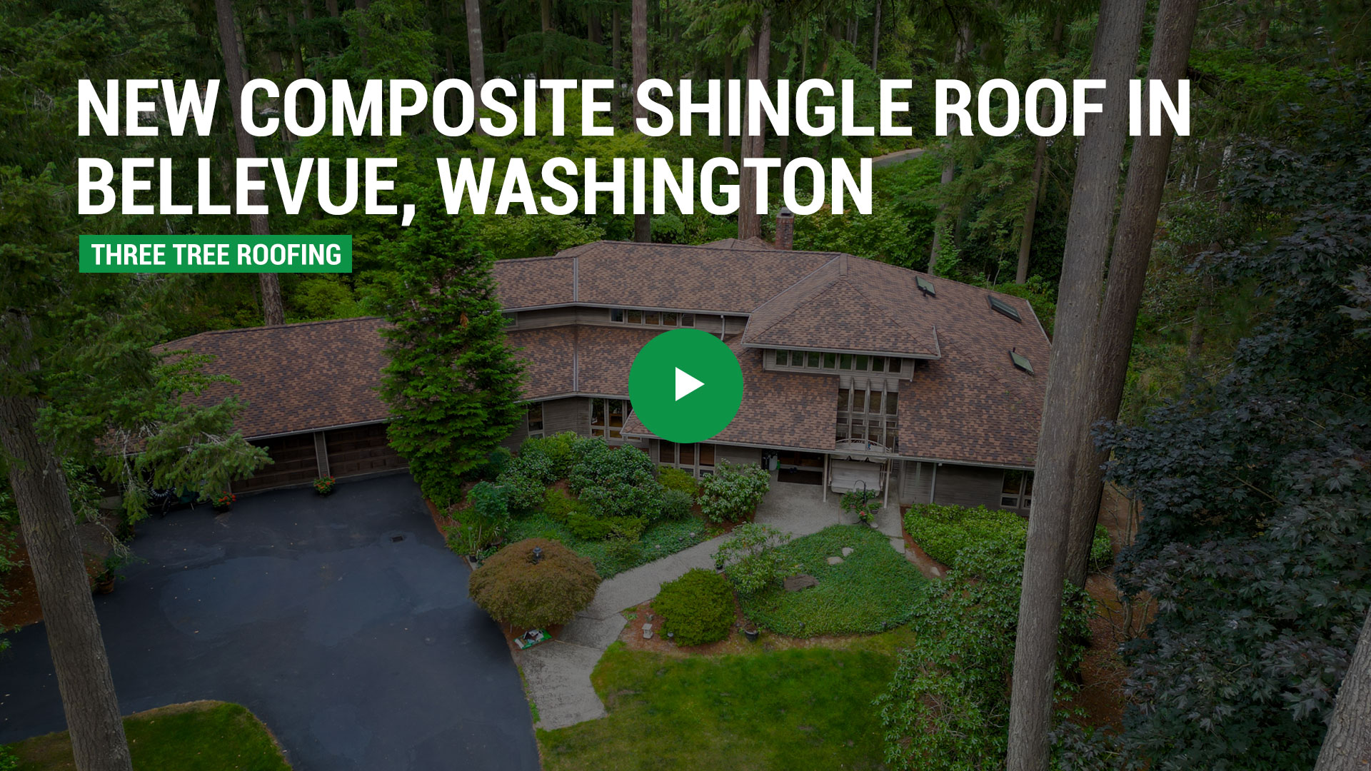 Roofing Project: Composite Shingle Roof in Bellevue, Washington - Roofing Video