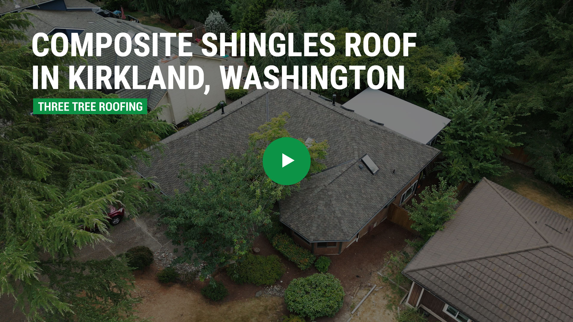 Composite Shingles Roof In Kirkland, Washington - Roofing Video