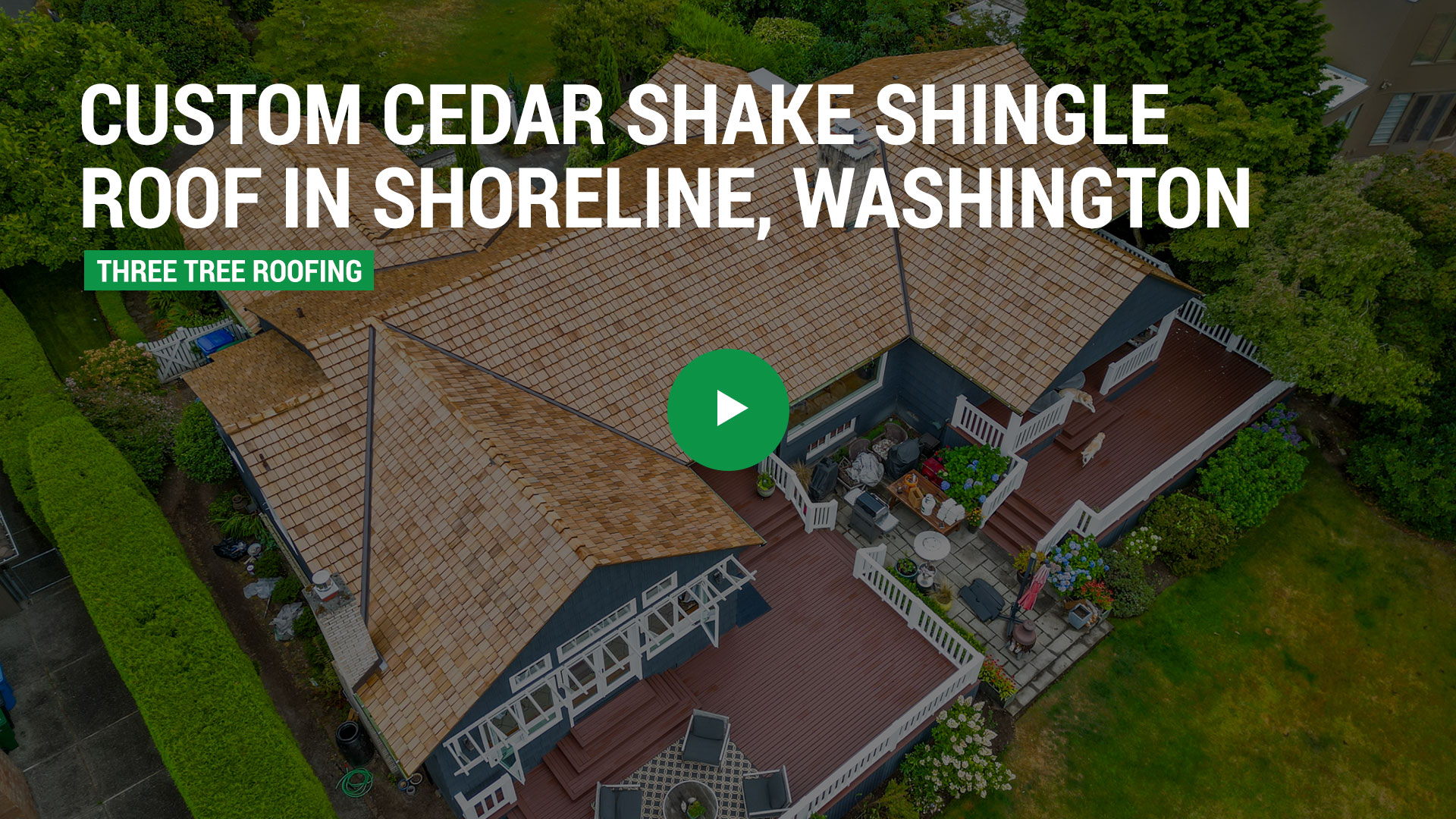 Roofing Project: Custom Cedar Shake Shingle Roof in Shoreline, Washington - Roofing Video