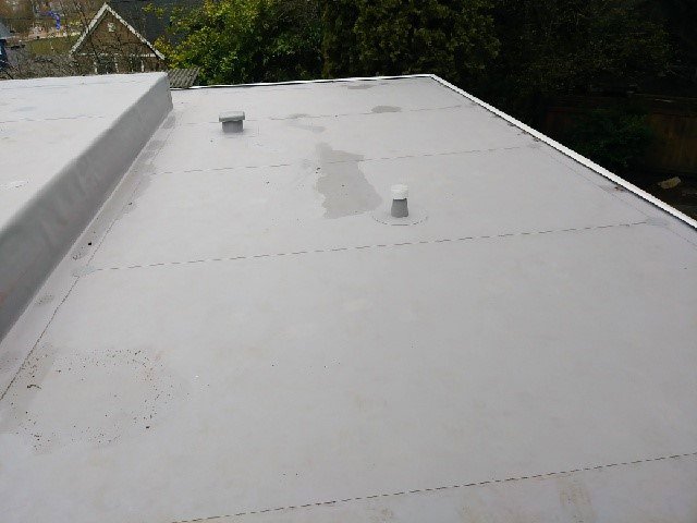 New TPO Flat Roof in Montlake, Seattle