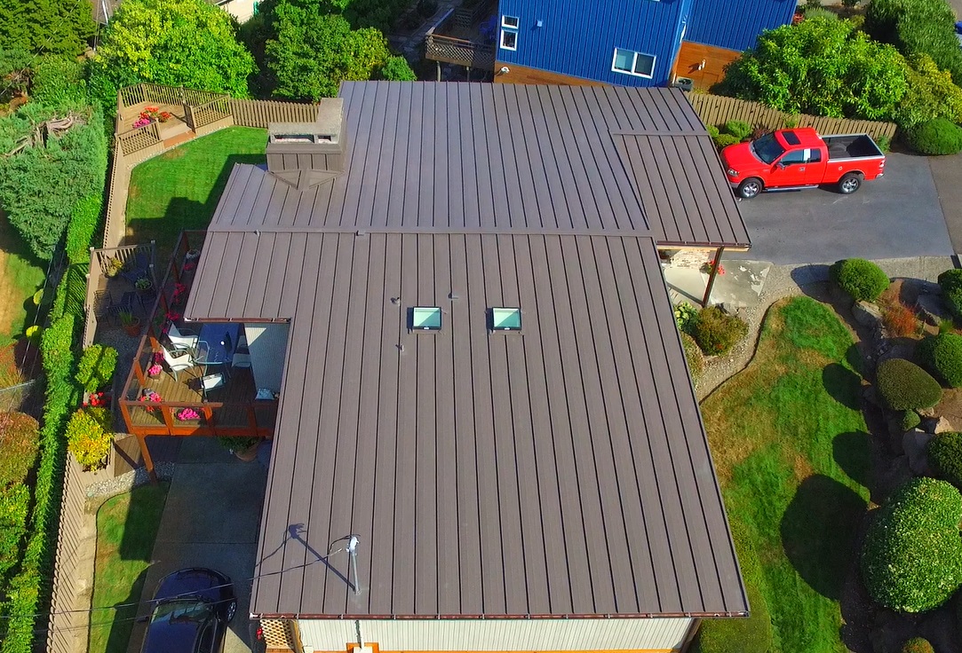 Residential Metal Roof: Lake Washington with high temp ice and water shield