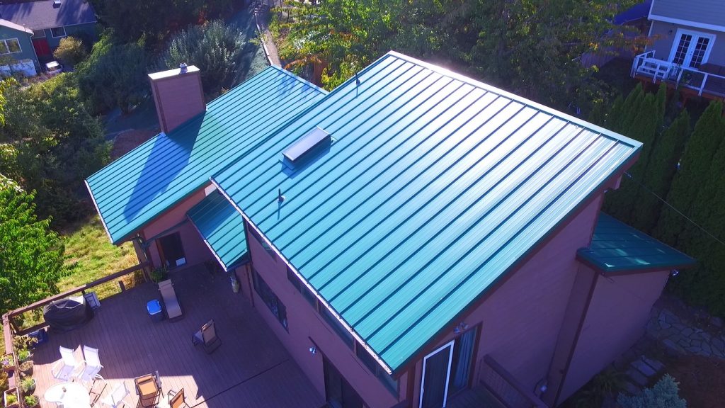 New Seattle Metal Roof built with Nu-ray Metals Roofing