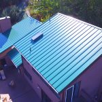 New Vivid Metal Roof on Seattle Home