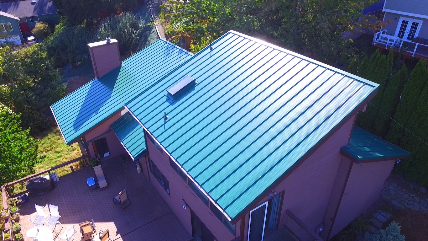 New Seattle Metal Roof built with Nu-ray Metals Roofing