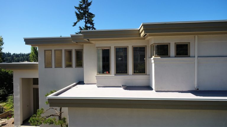 Lake Washington Residential Flat TPO Roof