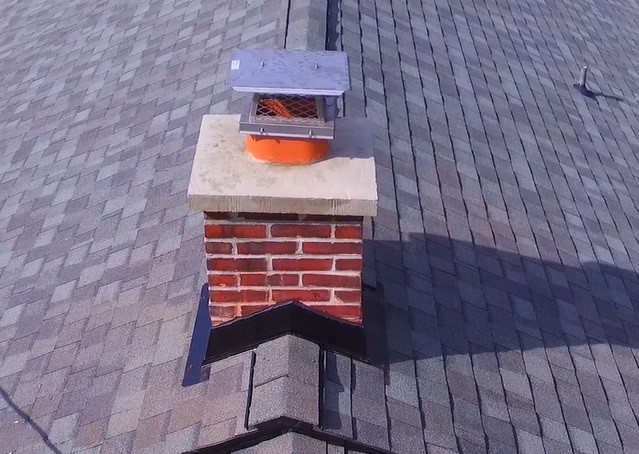 Home with healthy chimney