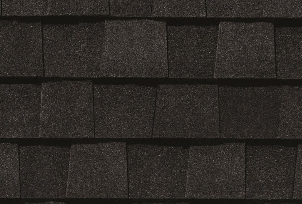 CertainTeed Landmark Composite Asphalt Shingles in Cinder Black