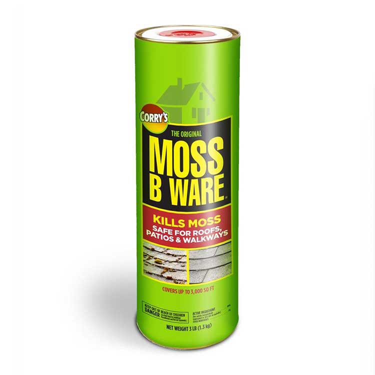 Roofer Equipment: Moss-B-Ware for Roofs and Walks Granules