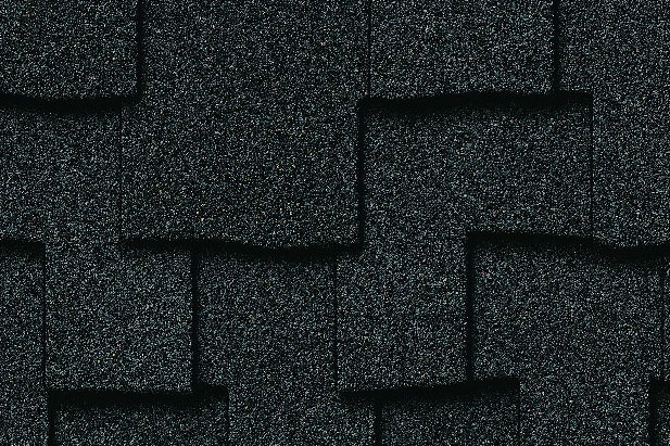 CertainTeed Presidential Composite Asphalt Shingles in Charcoal Black