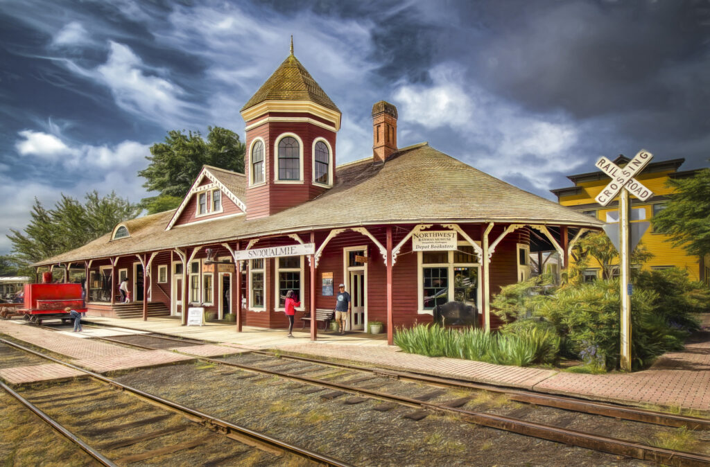 Snoqualmie, Washington - railway museum