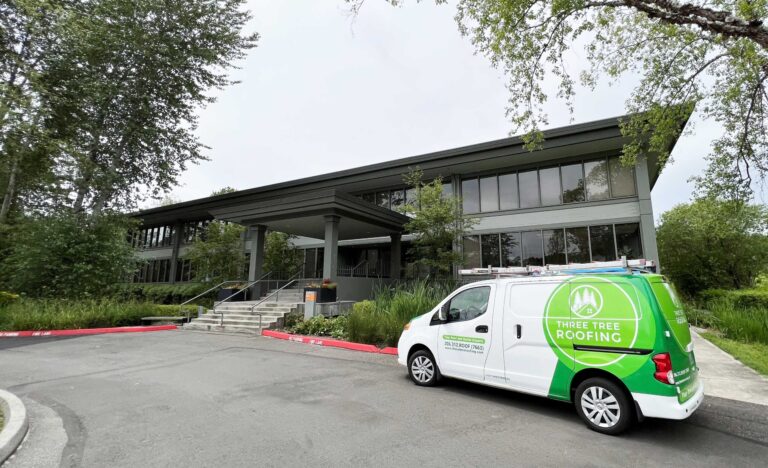 New Three Tree Roofing Office in Bellevue