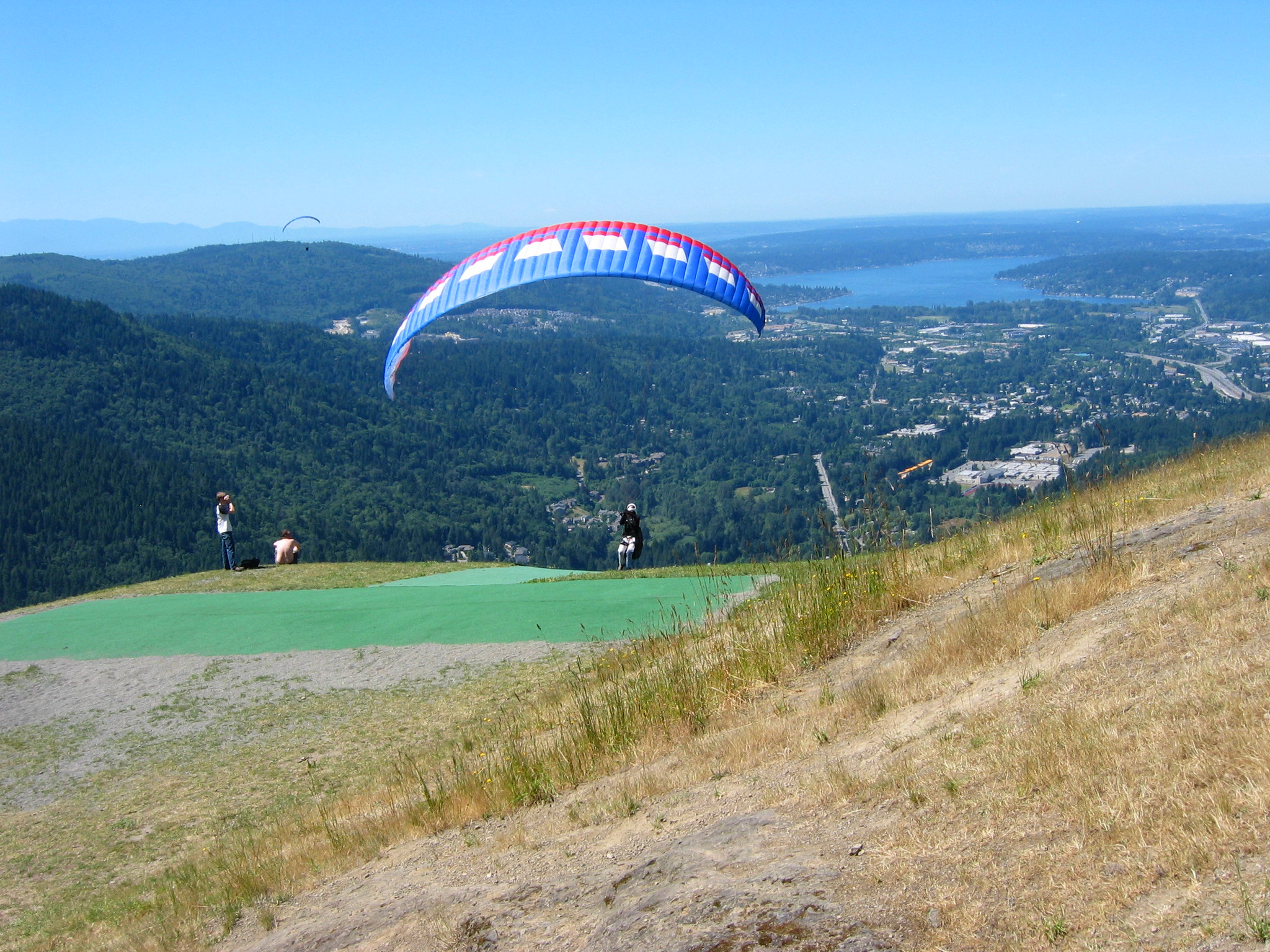 Paragliding  for seasoned gliders from Tiger Mountain.