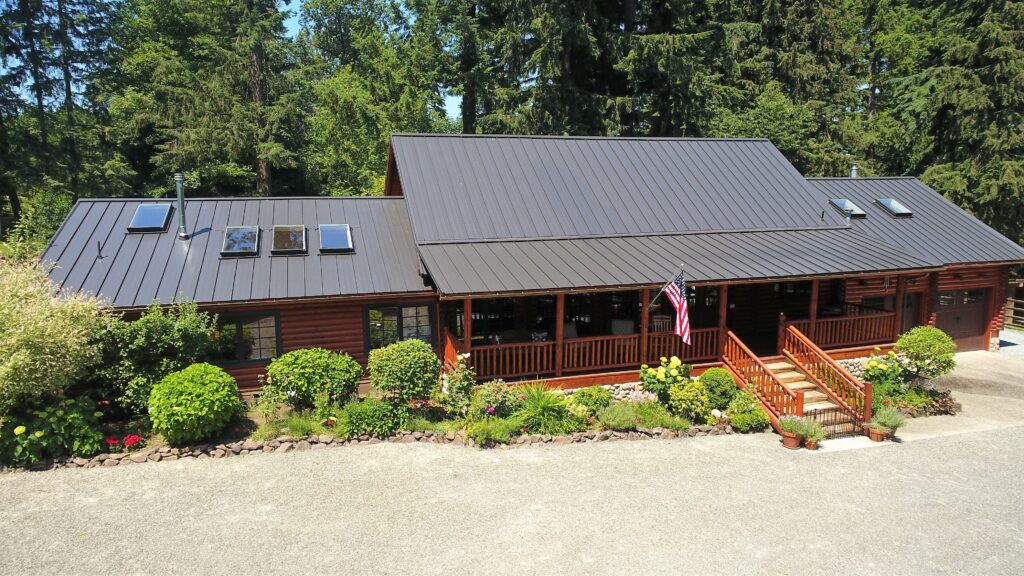 Gorgeous New Metal Roof Replacement in Woodinville, Washington