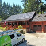 Beautiful Metal Roof on Home in Woodinville