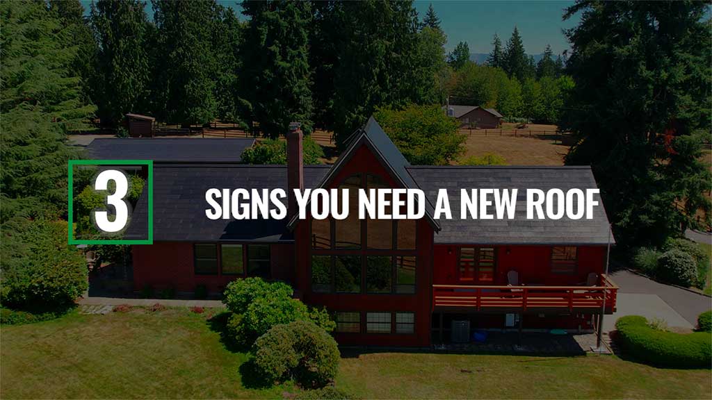 Poster image for video - 3 Signs You Need a New Roof