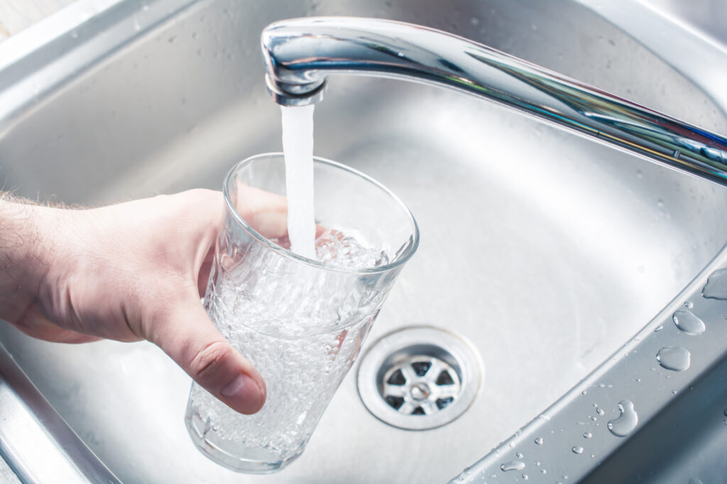 Stainless steel sinks are one of many metal products that are made of recycled metals.