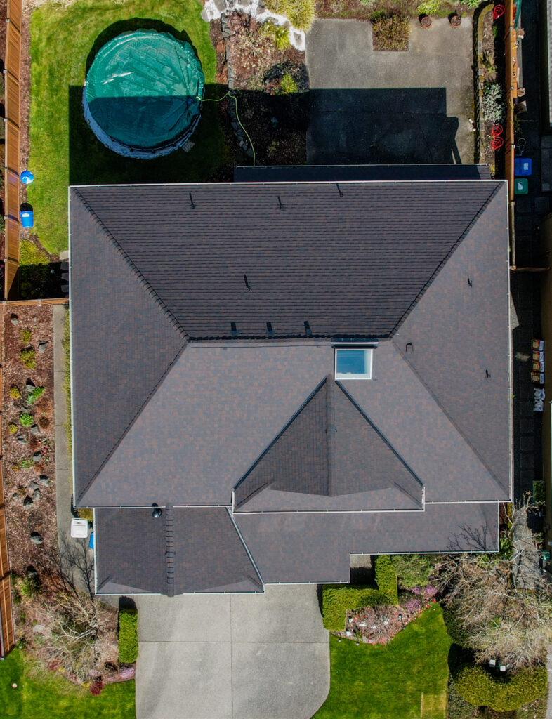 CertainTeed Black Walnut Max Def composite roof in Renton, Wa