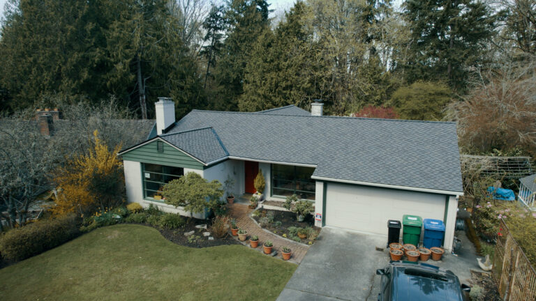 Seattle Cedar Shake Conversion to Asphalt Shingles Roof