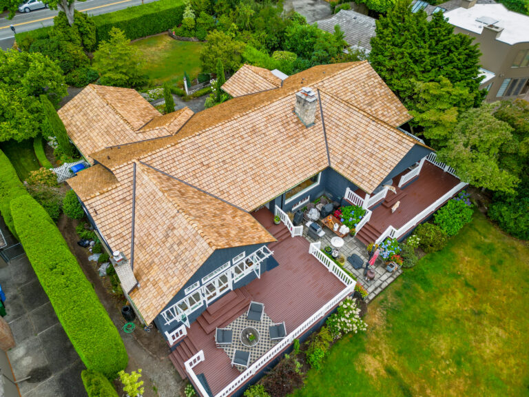 Gorgeous Custom Cedar Shake Shingle Roof in Shoreline