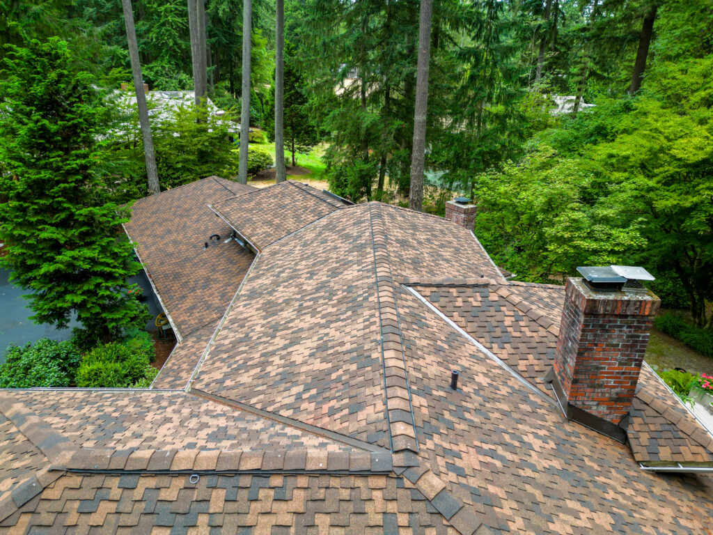 New Composite Shingle Roof in Bellevue, Washington - Complex Roof with CertainTeed Asphalt Shingles