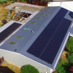 Burien Washington New Metal Roof with Solar Panels