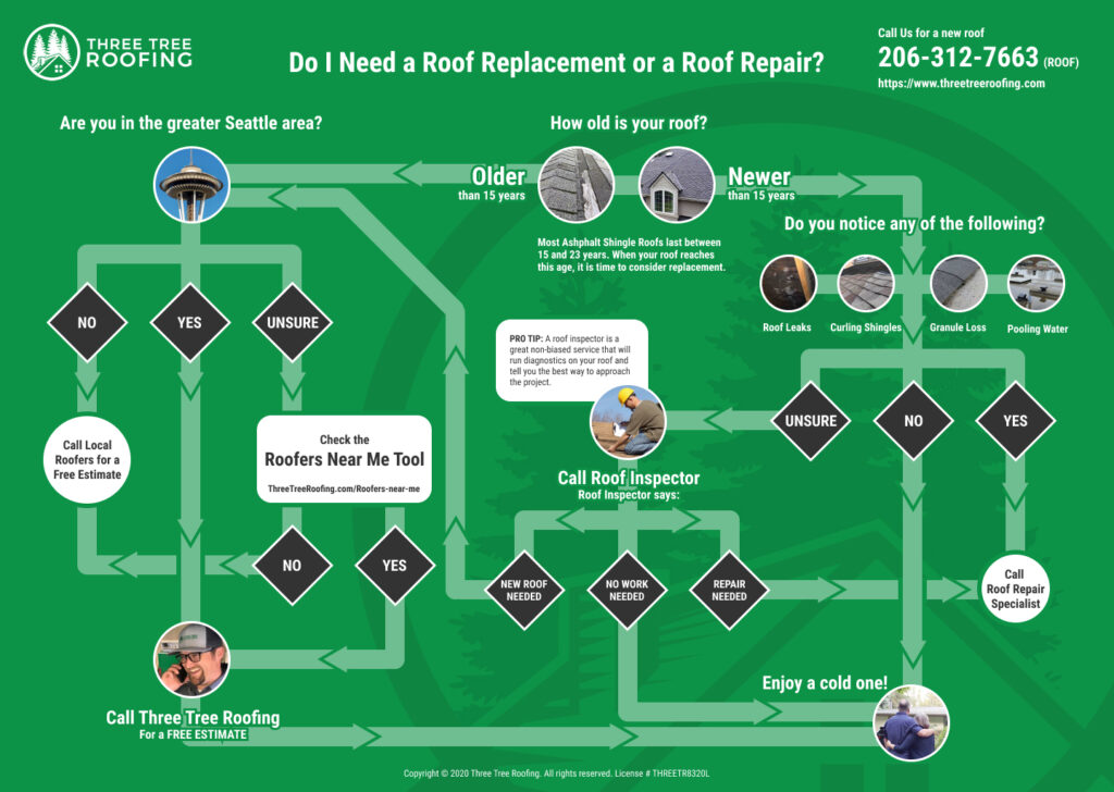 Do you need a Roof Repair or a Roof Replacement?