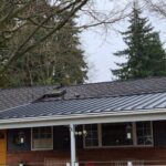 Finished Asphalt Shingle and Metal Roof install on Shoreline, Washington Home