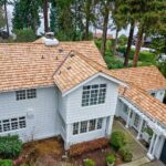 Custom Cedar Shake / Flat Roof Combo in Seattle, Washington