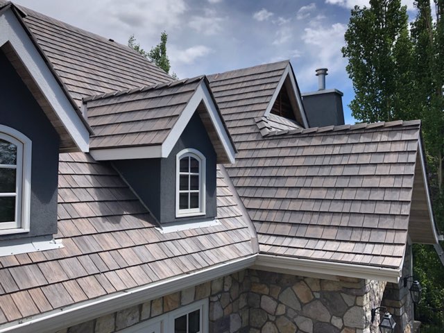 Synthetic Cedar Shake Roofing