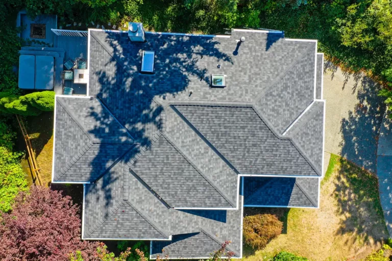 Composite Asphalt Shingle in Kirkland, Washington - overhead view of roof