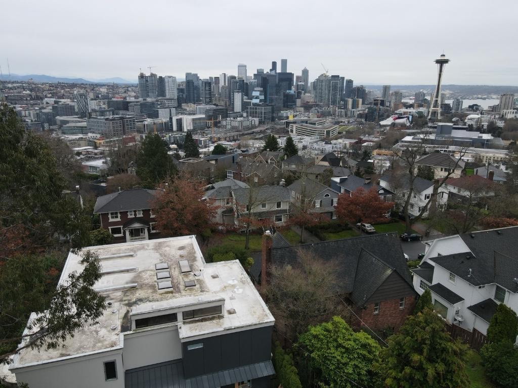 Stunning Seattle View during Roof Replacement Estimate