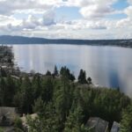 Sammamish Roofers capture stunning view of Lake Sammamish