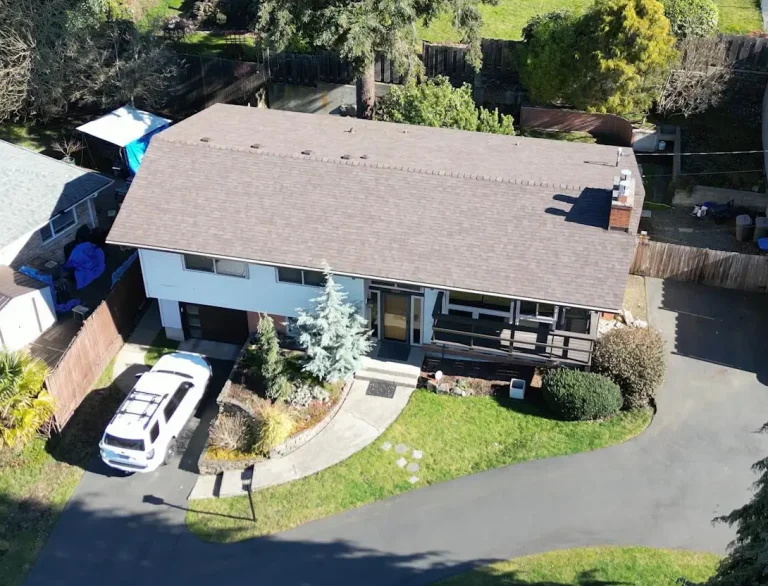 Lower Pitch Composite Asphalt Shingle Roof in Des Moines, Washington