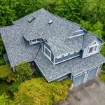 Composite Asphalt Shingle New Roof Replacement in Bellevue, Washington