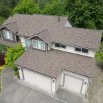 New Roof Installation Composite Asphalt Shingle in Covington, Washington