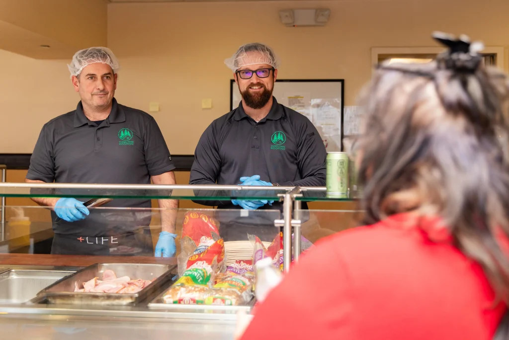 Thank You Three Tree Roofing Customers! 25,000 Meals Donated with Union Gospel Mission