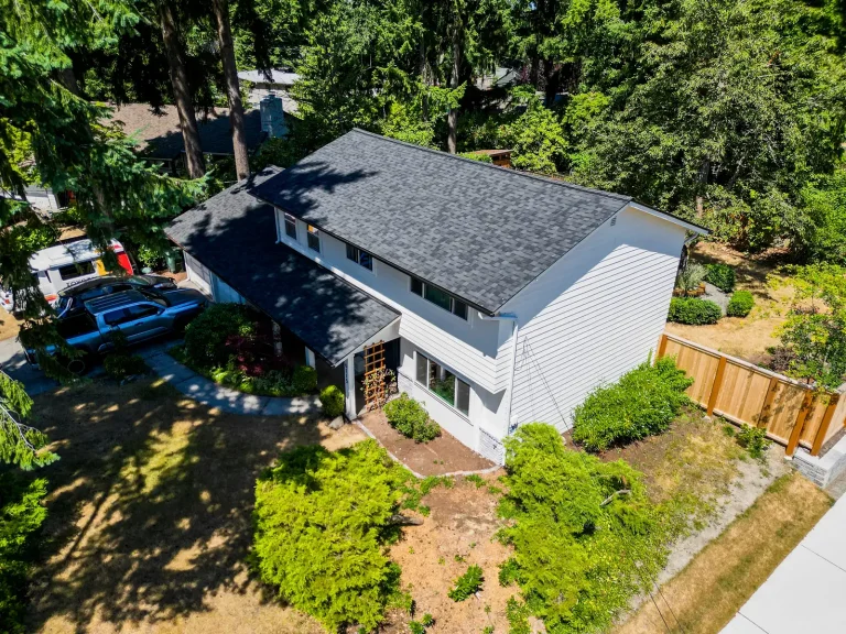 Composite Asphalt Shingle Roof Replacement in Bellevue, Washington