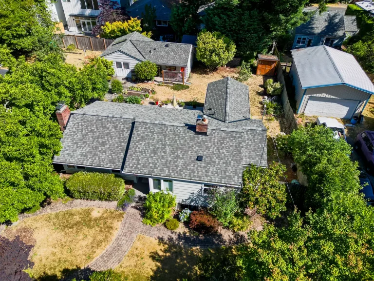 New Composite Asphalt Shingle Roof in Seattle, Washington