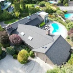 Composite Roof with Flat section in Clyde Hill, Wa.