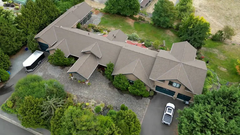 Large Complex Roof with Valleys in Tacoma, Washington