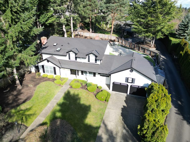 New Composite Shingle Roof in Medina, Washington